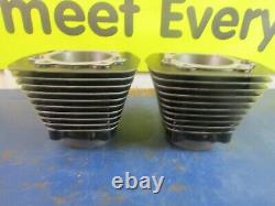 +010 CYLINDERS & PISTONS With RINGS PIN CLIP HARLEY DAVIDSON 1340 B. T EVO 1984-99