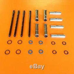 1984-1999 Fits Harley Big Twin 1340 Evo Adjustable Pushrods + Oring Kit