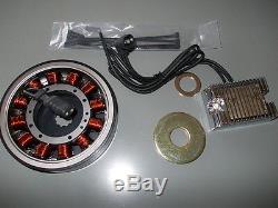 32 Amp Lichtmaschinen Kit Harley Davidson Big Twin 1970-1999 Shovel + Evo