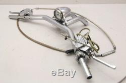 84-98 Harley EVO Softail Chopper Handlebar Brake Master Clutch Handle Cable KIT
