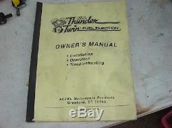 Accel Nos Thunder Twin Fuel Injection Kit Harley Evo Big Twin 1984-1993 Complete