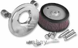 Arlen Ness Big Sucker Stage I Air Filter Kit Harley Big Twin Evo CV Carb