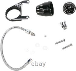 Arlen Ness Ness-Tech Deep Cut Oil Pressure Gauge Kit for Harley Evo & Sportsters