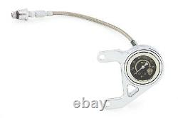 Arlen Ness Oil Pressure Gauge Kit Radius for 84-99 Harley Davidson Evo Twin Cam