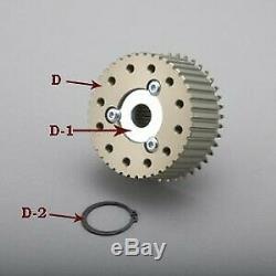 BDL 3 Belt Drive Kit with Billet Motor Plates S/T 90-96 Harley Or Custom