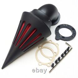 BLACK Spike Air Cleaner Filter Kits For Harley S&S Custom Cv Evo Xl Sportster