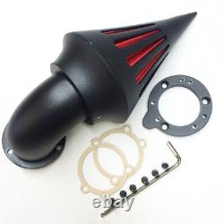 BLACK Spike Air Cleaner Filter Kits For Harley S&S Custom Cv Evo Xl Sportster