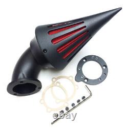 BLACK Spike Air Cleaner Filter Kits For Harley S&S Custom Cv Evo Xl Sportster