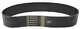 Belt Drives LTD. 3in. HTD Rubber Belt for EVO-9SF Drive Kit BDL-141-3 For Harley