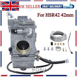 Carburetor Carb For Mikuni HSR42 42mm Easy Kit Harley Evo Evolution Twin Cam UK