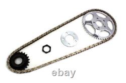 Chain Drive Transmission Sprocket Conversion Kit Harley Sportster XL Evo Hugger