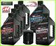 Complete Engine Oil Change Kit for V-Twin Full Synthetic Harley Evo 80-99