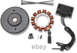 Drag Specialties Black Heavy Duty 32A Charging Kit (EVO) 2112-1204