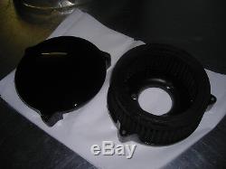 Drag Specialties complete kit air filter case + K&N Harley Davidson EVO 84-89