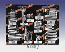 Dyna 120pc SHOWBIKE Chrome Hardware Kit Motor Tranny Primary Harley EVO 1991-05