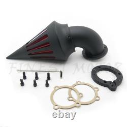 For Harley S&S Custom Cv Evo Xl Sportster Black Spike Air Cleaner Filter Kits