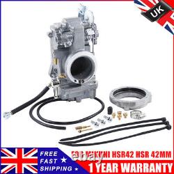 For Mikuni HSR42mm HSR TM42-6 42mm Carb Carburetor Harley Evo Evolution Twin Cam