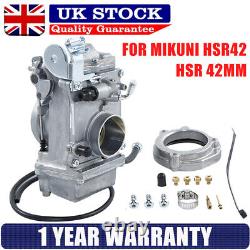 For Mikuni HSR42mm HSR TM42-6 42mm Carb Carburetor Harley Evo Evolution Twin Cam