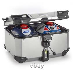 GIVI OUTBACK EVO SMART Aluminum Trunk Kit for Harley PAN AMERICA 1250 2021-2