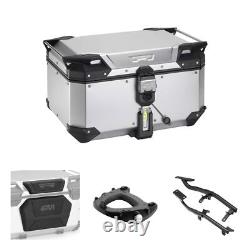 GIVI OUTBACK EVO SMART Anodized Trunk Kit for Harley PAN AMERICA 1250 2021