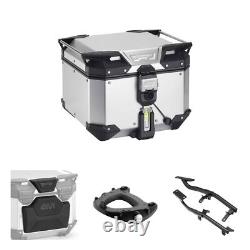 GIVI OUTBACK EVO SMART Anodized Trunk Kit for Harley PAN AMERICA 1250 2021