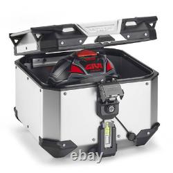 GIVI OUTBACK EVO SMART Anodized Trunk Kit for Harley PAN AMERICA 1250 2021