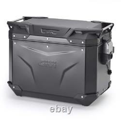 GIVI OUTBACK EVO SMART Black Suitcase Kit for Harley PAN AMERICA 1250 2021-2024