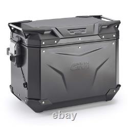 GIVI OUTBACK EVO SMART Black Suitcase Kit for Harley PAN AMERICA 1250 2021-2024
