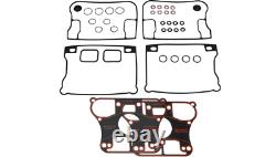 Genuine Rocker Cover Gasket Kit Harley Softail Dyna Touring 92-00 Evo Evolution