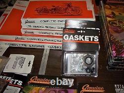 HARLEY EVO 1992 99 top rocker box covers gasket set OF 2 with metal JAMES GASKETS