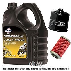 H-D FLHTKSE CVO SE Electra Glide Ultra 2015 Silkolene Comp 4 XP Oil Filter Kit