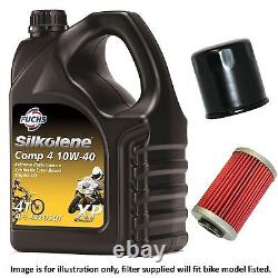H-D FLTRXSE2 CVO Road Glide Custom 2014 Silkolene Comp 4 XP Oil and Filter Kit