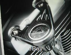 Harley Arlen Ness Öldruckanzeige, -manometer Kit EVO Big Twin Softail Touring