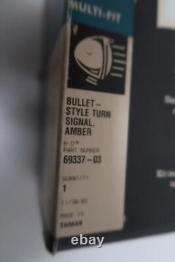 Harley Blinker Bullet Style Turn Signal Kit NOS 69337-03 Evo Touring FLH FLT FLS