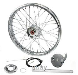 Harley Davidson 21 Inch 1.85 Wheels Mini Brake Set Chopper Iron Evo Shovel Fx Xl