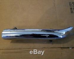 Harley Davidson EVO Header Pipe Kit 5 to 8 inch 2 into 1 Exhaust Pipe CHROME