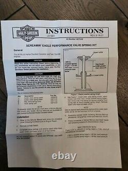 Harley Davidson Screamin Eagle Valve Spring Kit EVO XL Twin Cam 18273-00