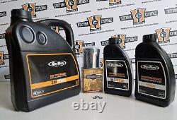 Harley Davidson oil Service Kit for Evo Big Twin 1987 Chrome oil filter