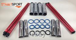 Harley Evolution 1984 1999 Adjustable Pushrods and Push Rod Cover Kit NEW