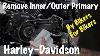 Harley Inner U0026 Outer Primary Housing Clutch Compensator Sprocket Chain Removal Diy