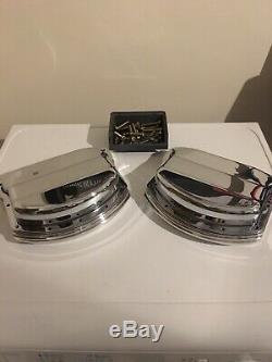 Harley Panhead Rocker Cover Kits & Customs Evo, Xl, Twin Cam, Chrome USA Made