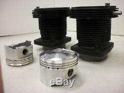 Harley R&R CYCLE HYPERFORMANCE Evo Cylinder Wiseco Piston Kit Shovelhead Pan FXR