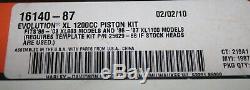 Harley Screaming Eagle Evo XL 1200 CC Piston Kit 16140-87 New In Factory Box