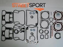 Harley Sportster EVO 1200 91-03 Valves, Seals, Guides & Top End Gasket Kit NEW