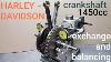 How To Change Motorcycle Connecting Rod Kit Crank From Harley Davidson