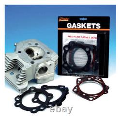 James, Evo Head and Base Gasket Kit MLS/RCM For Harley-Davidson