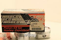 Kit 1200cc Wiseco Pour Harley Davidson XL 883 Evo 1986-2018 Ø89.75mm Sportster