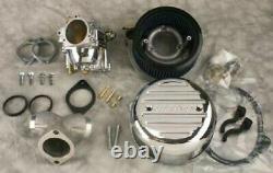 MidWest 42-126 Ultima Chrome R2 Complete Carburetor Kit 1984-1999 Harley EVO