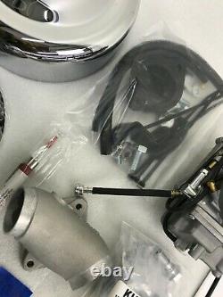 Mikuni HSR42 Smoothbore Carburetor Kit 42-8 For Harley Evo 84-99 Big Twin