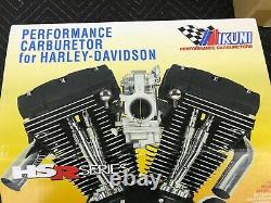 Mikuni HSR42 Smoothbore Carburetor Kit 42-8 For Harley Evo 84-99 Big Twin
